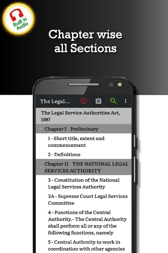 Legal Services Authorities Act 1987 | Indus Appstore | Screenshot