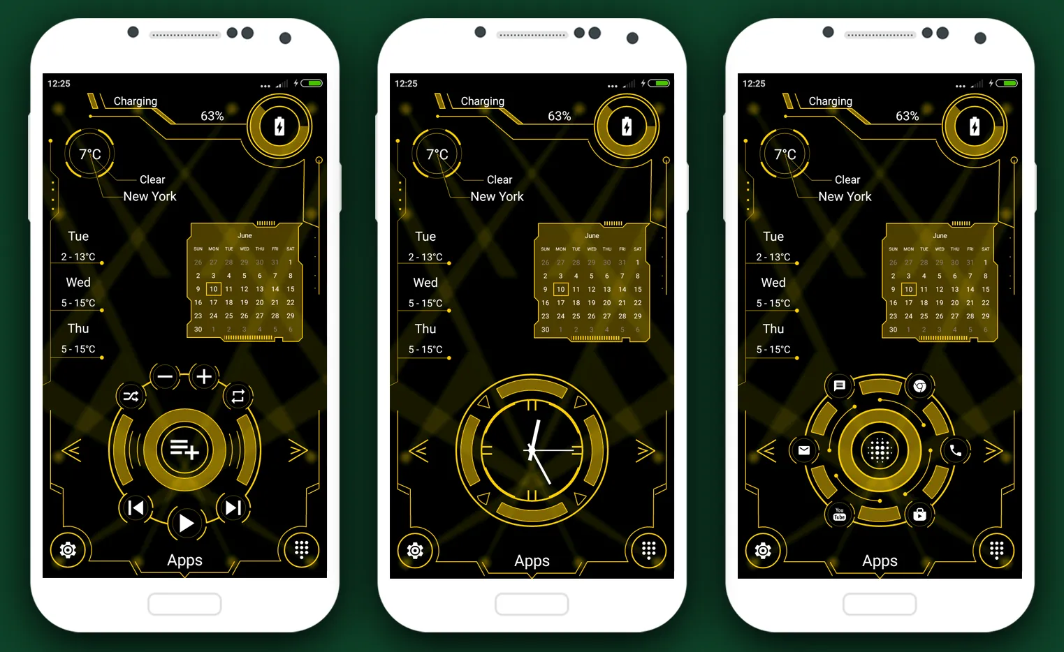 Hitech launcher 2 - AppLock | Indus Appstore | Screenshot