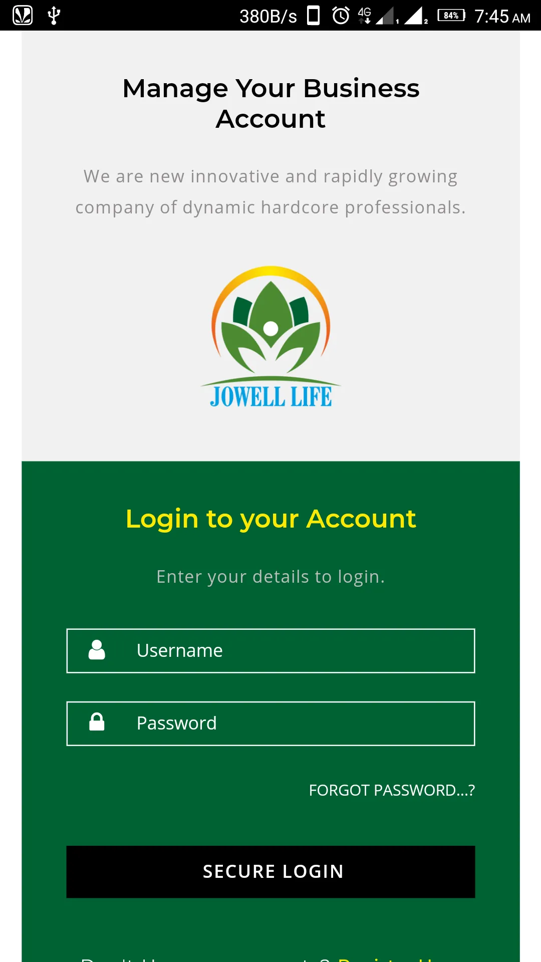 Jowell Life Distributor | Indus Appstore | Screenshot