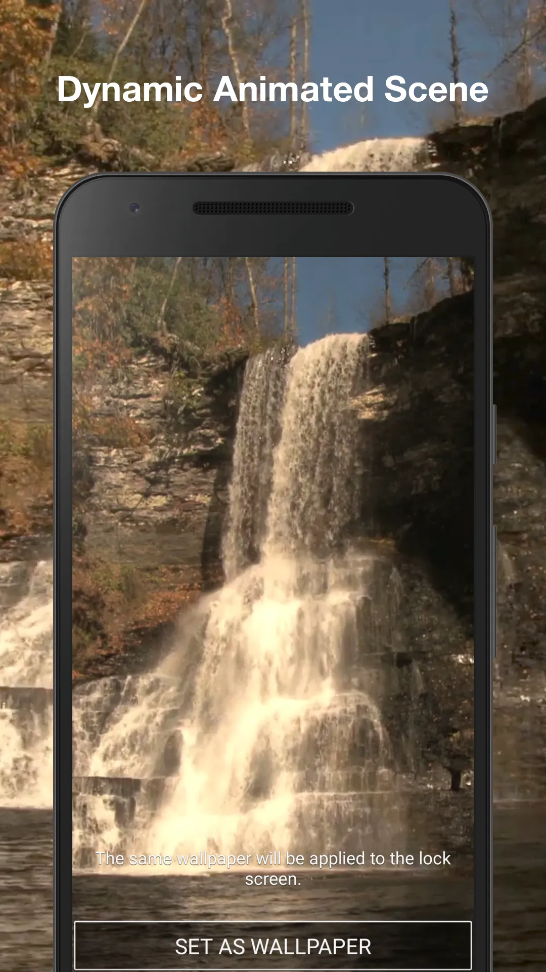 Waterfall Hd Live Wallpaper | Indus Appstore | Screenshot