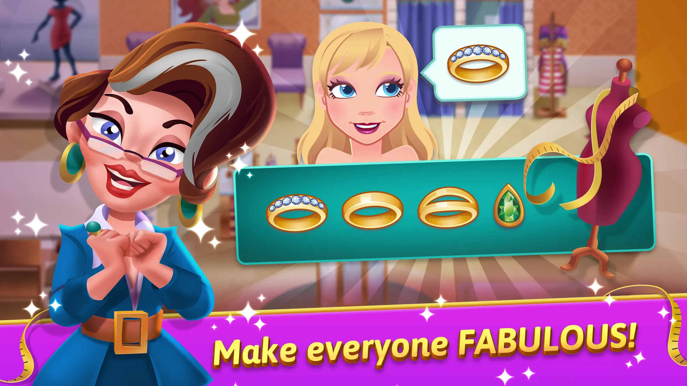 Fashion Salon Dash: Shop Game | Indus Appstore | Screenshot