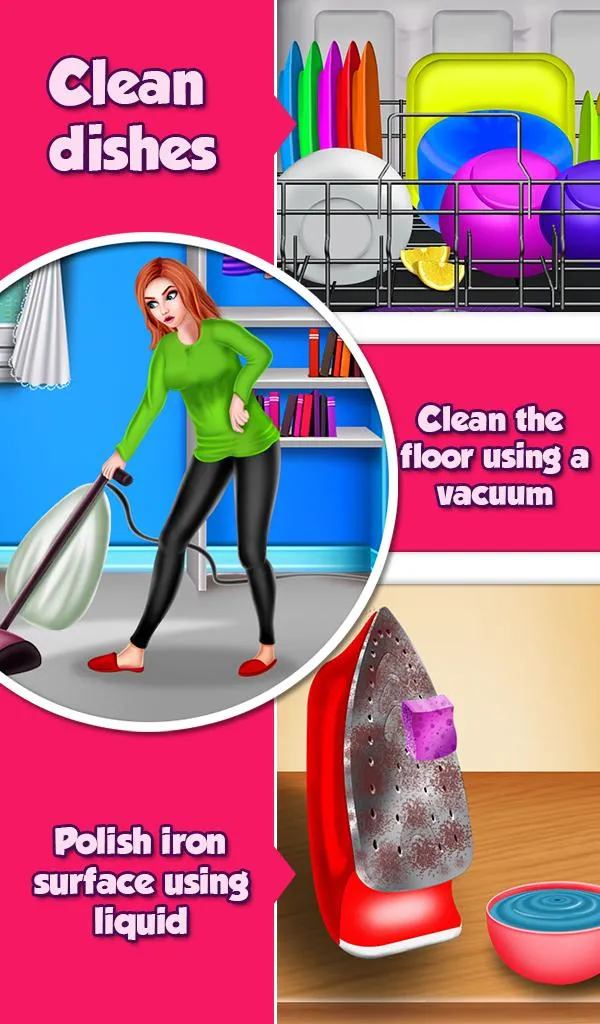 House Cleaning - Girls Games | Indus Appstore | Screenshot