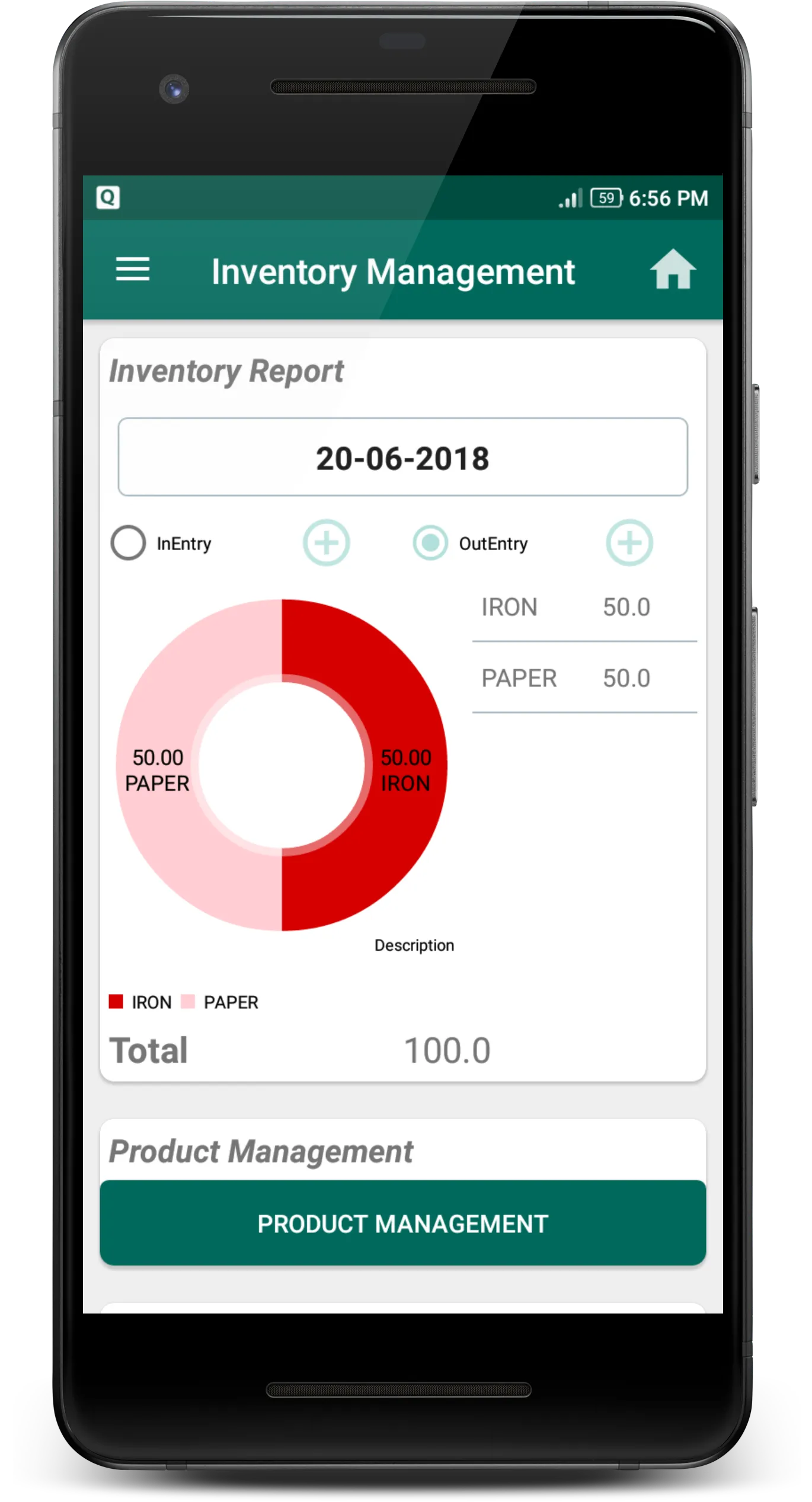 Inventory Management | Indus Appstore | Screenshot