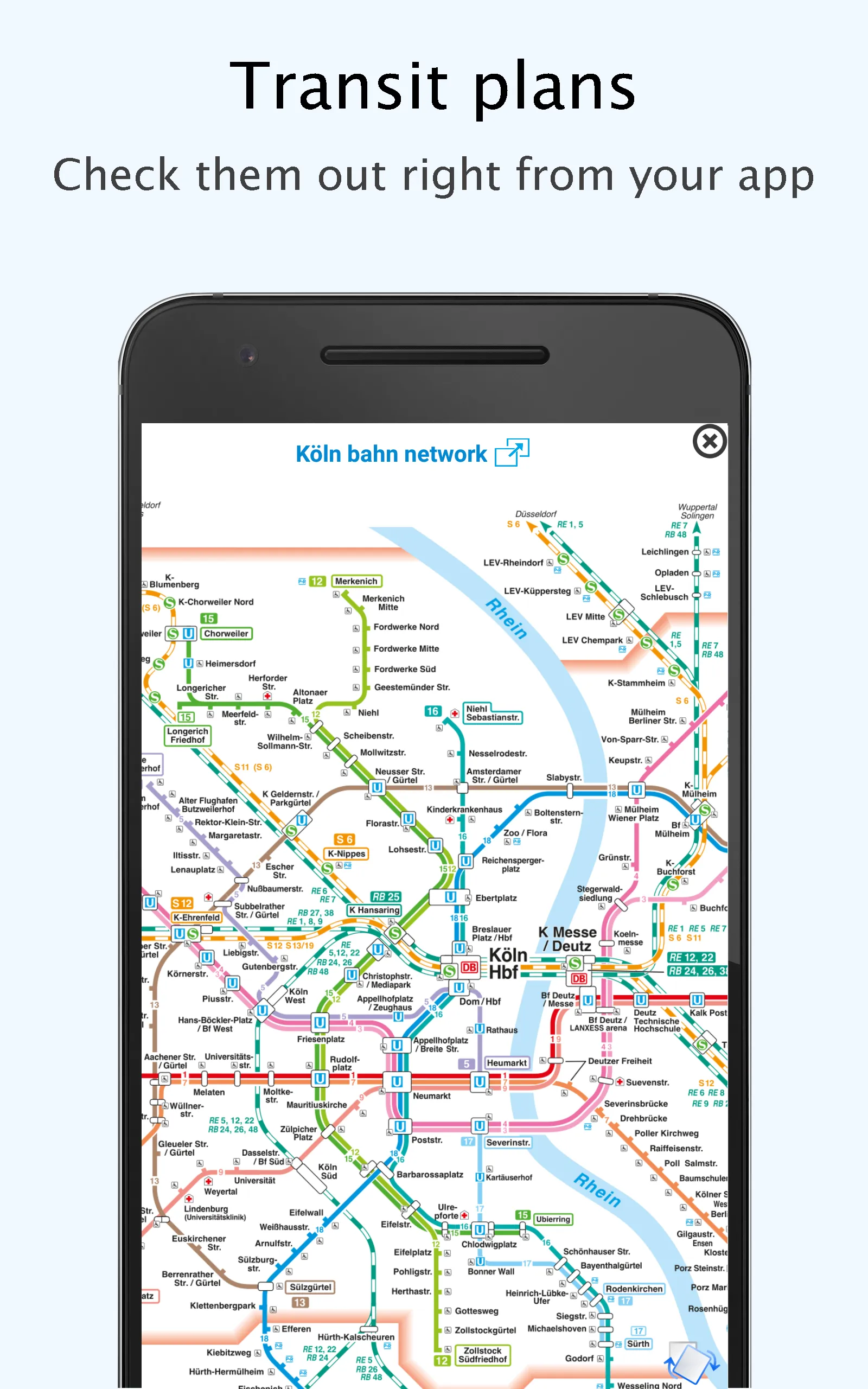 Cologne Public Transit | Indus Appstore | Screenshot