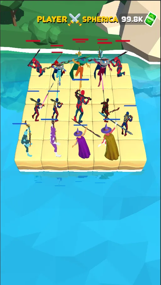 Superhero Merge Master 3D | Indus Appstore | Screenshot