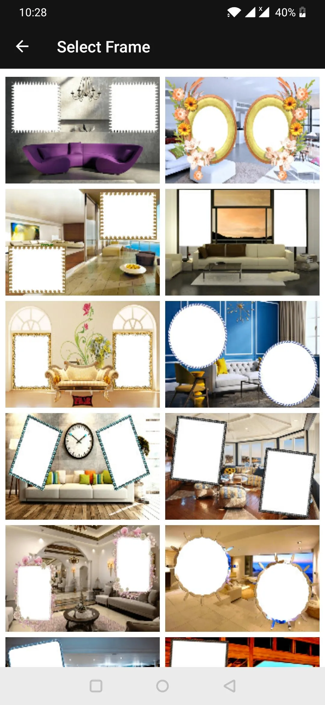 Interior Dual Photo Frames | Indus Appstore | Screenshot