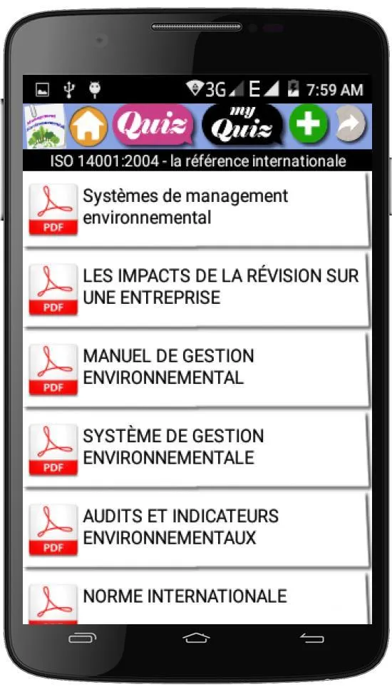 Management Environnemental | Indus Appstore | Screenshot