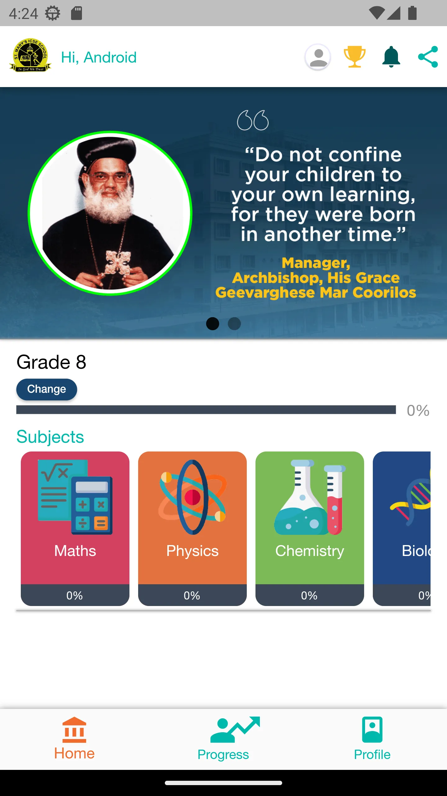 ST. MARY'S LEARNING | Indus Appstore | Screenshot