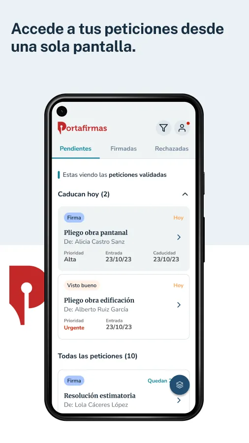 Mi Portafirmas | Indus Appstore | Screenshot