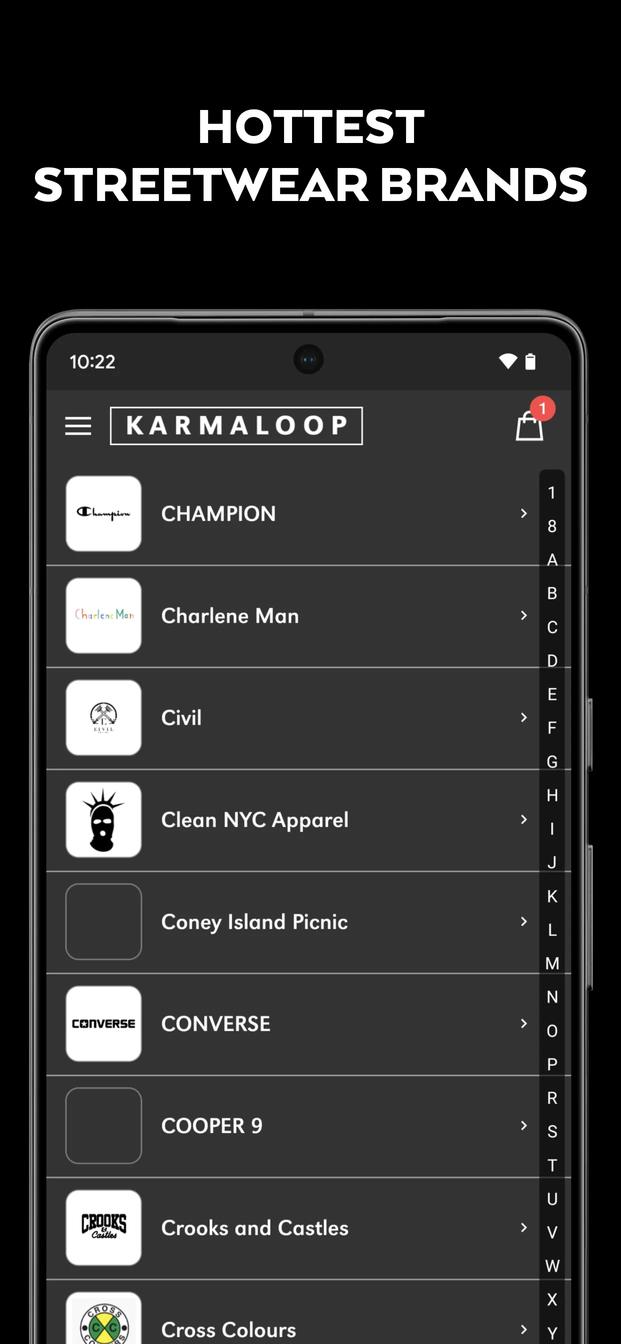 Karmaloop | Indus Appstore | Screenshot