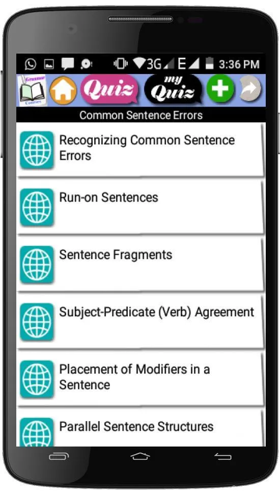 Grammar Courses | Indus Appstore | Screenshot