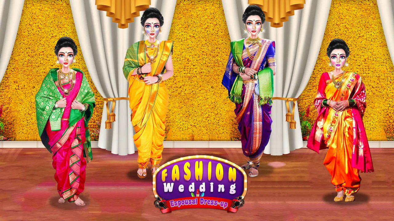 Marathi Wedding Dress up Style | Indus Appstore | Screenshot