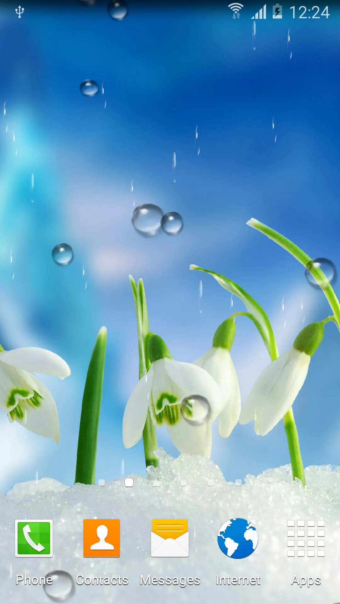 Spring Flower Live Wallpaper | Indus Appstore | Screenshot