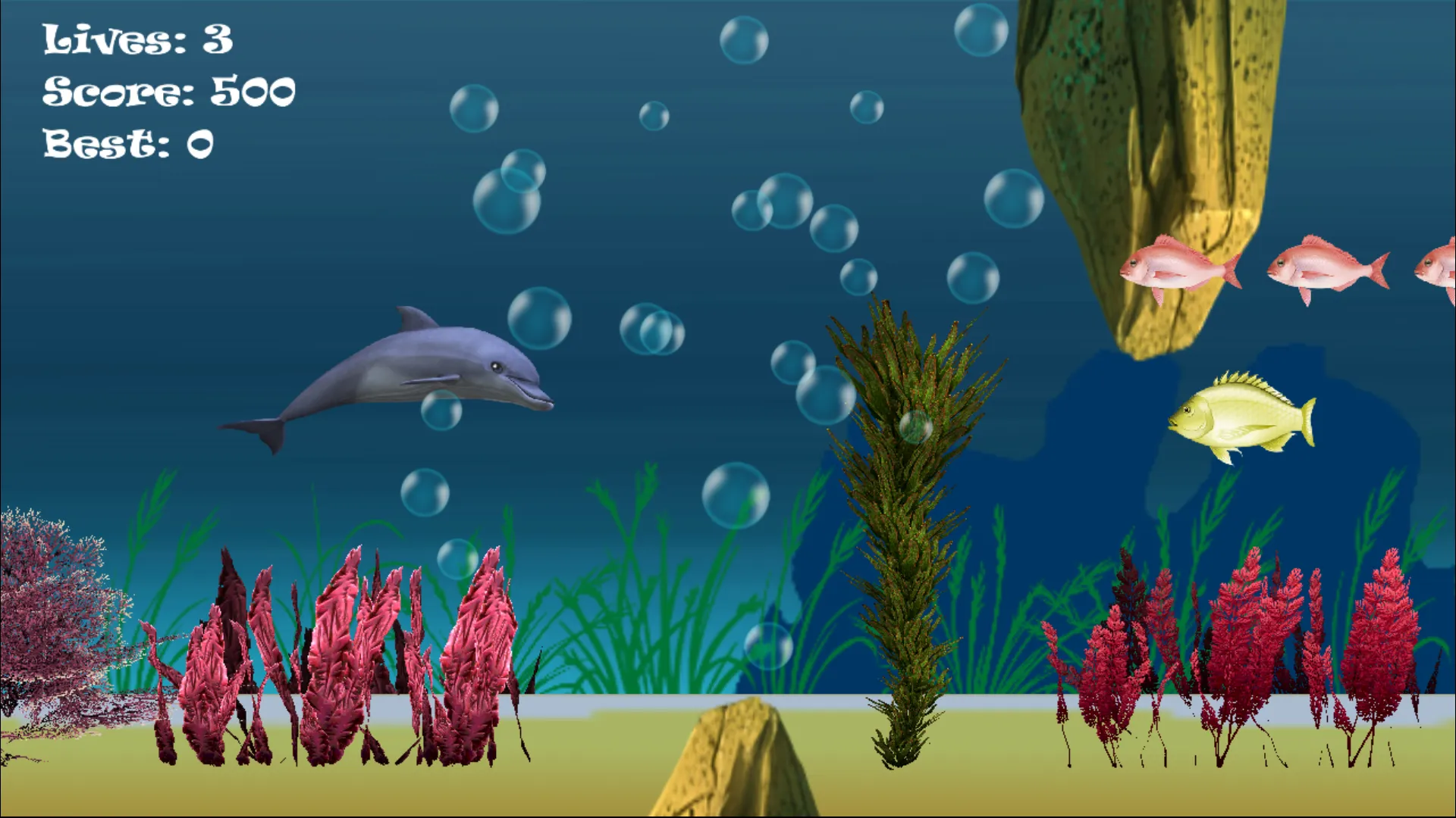 Hungry Dolphin Adventure Game | Indus Appstore | Screenshot