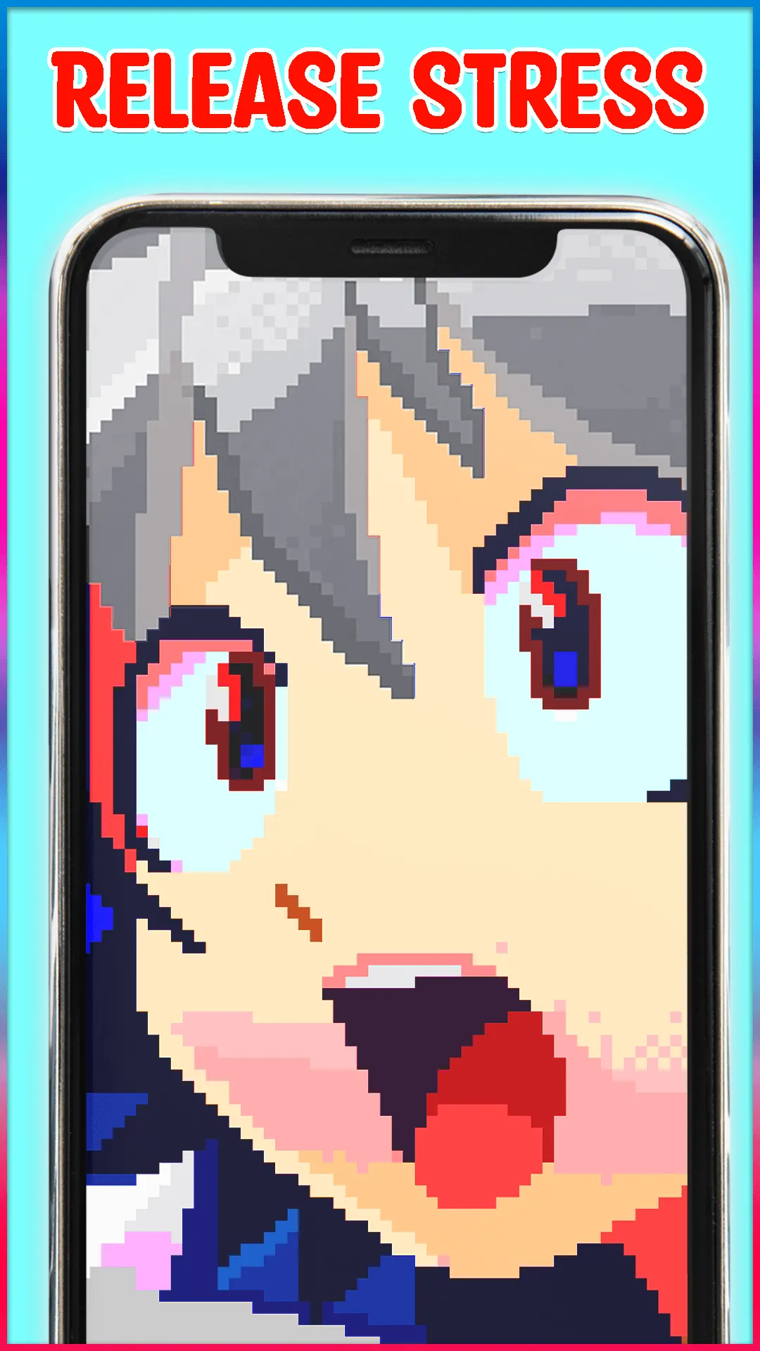 Anime Manga Pixel Art Coloring | Indus Appstore | Screenshot