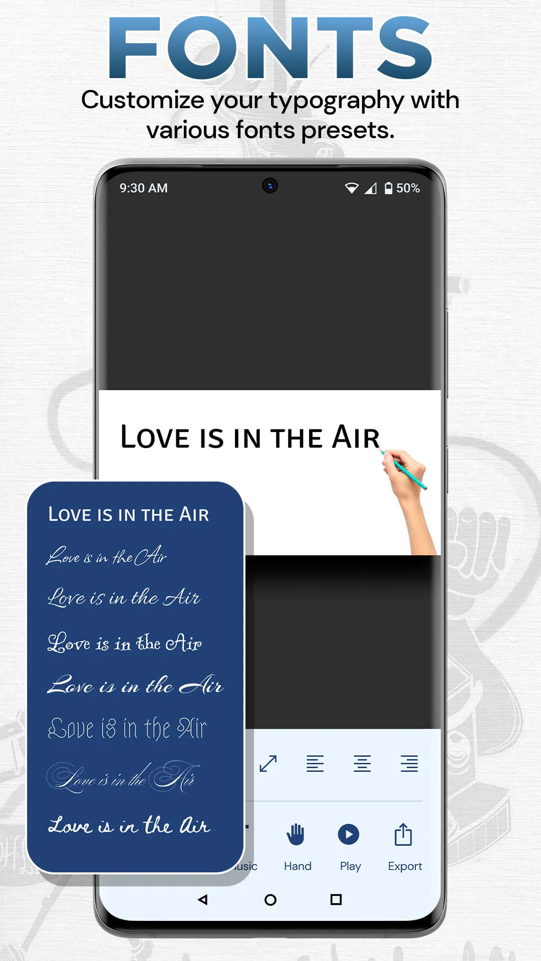 Whiteboard Animation Text | Indus Appstore | Screenshot