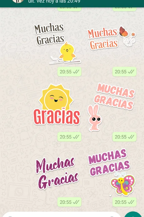 WAStickerApps Gracias | Indus Appstore | Screenshot