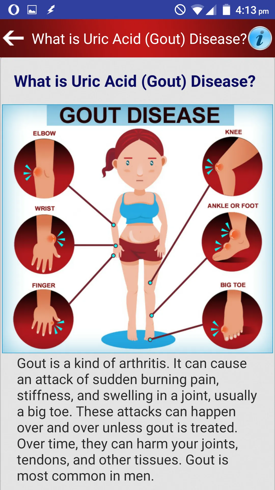 Arthritis Gout Uric Acid Diet | Indus Appstore | Screenshot