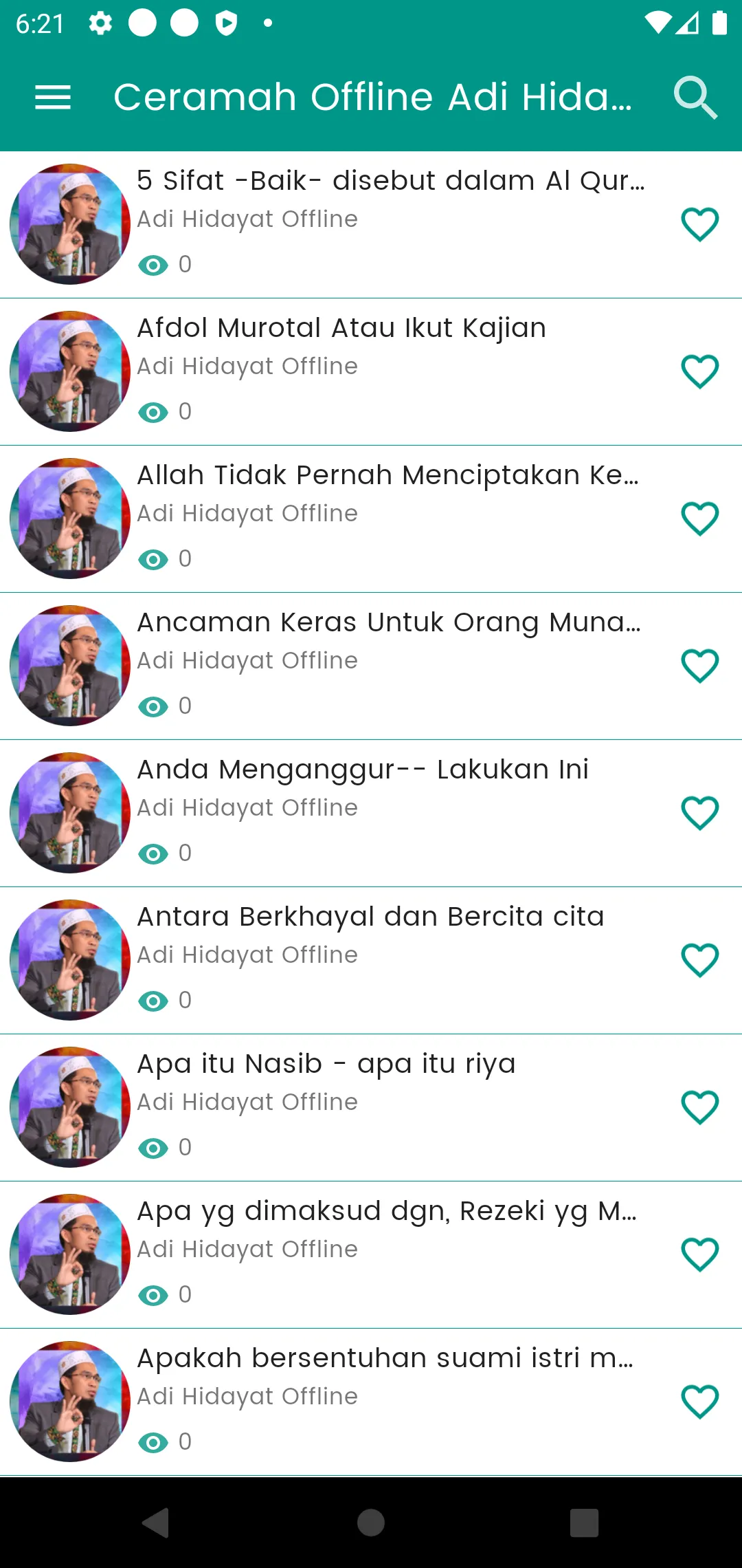 Ceramah Offline Adi Hidayat | Indus Appstore | Screenshot