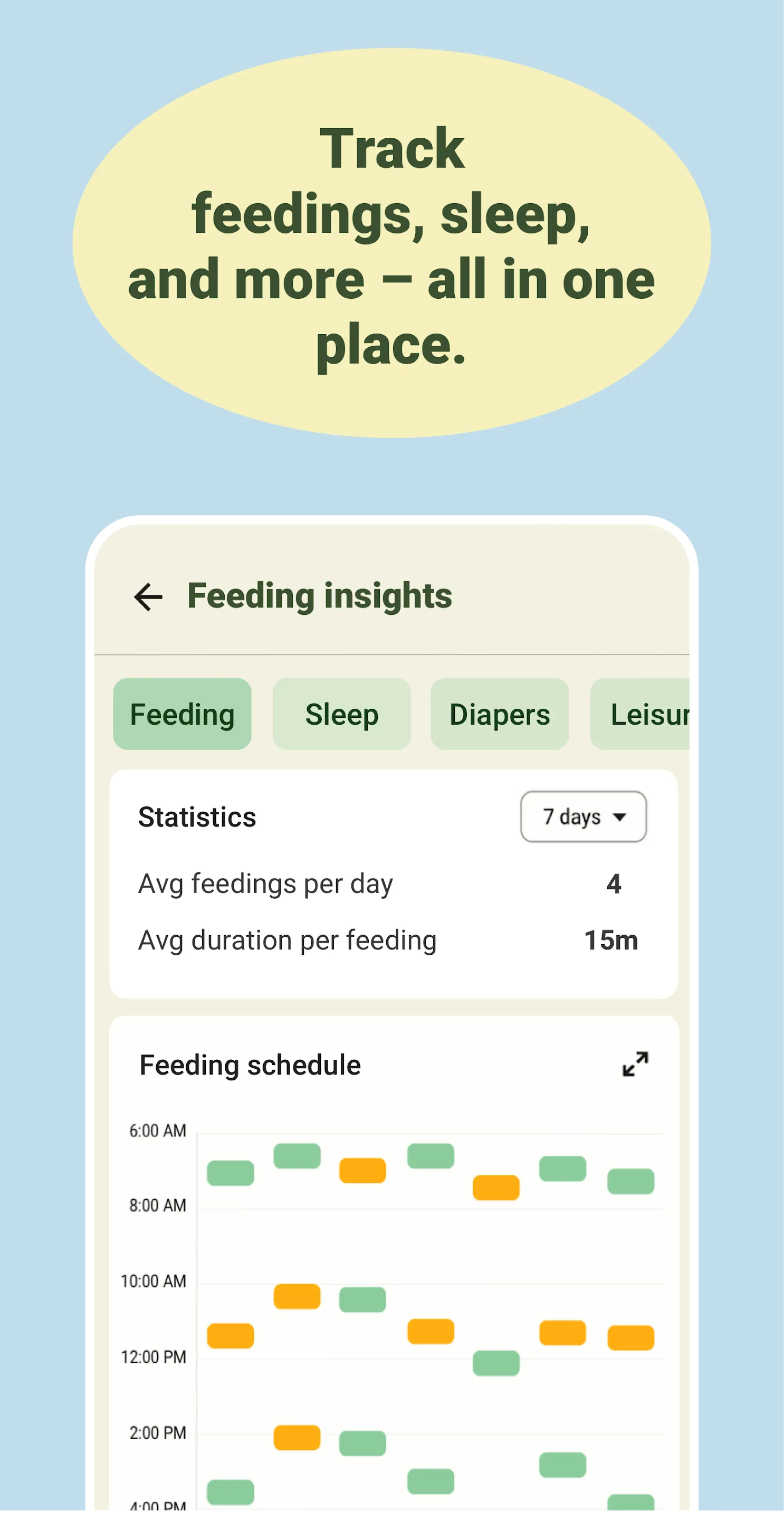 Baby tracker - feeding, sleep | Indus Appstore | Screenshot