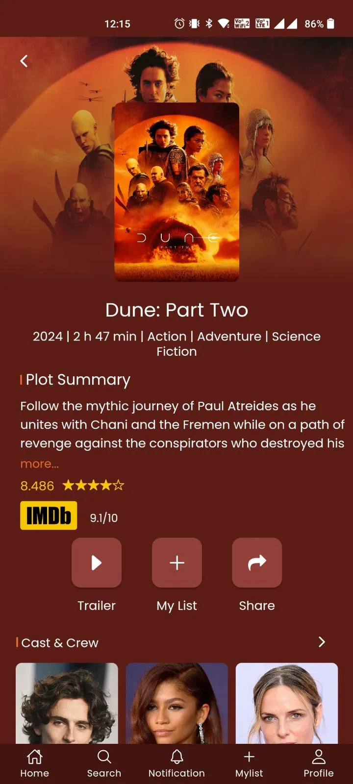 Action Movies | Indus Appstore | Screenshot