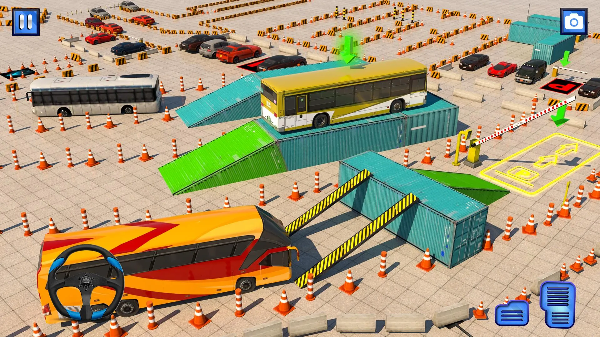 Frenzy Bus parking adventure s | Indus Appstore | Screenshot