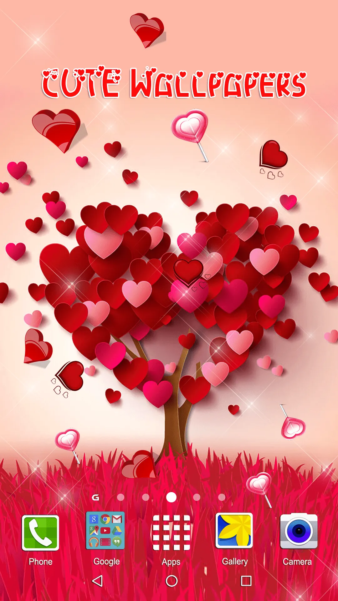 Heart Live Wallpaper | Indus Appstore | Screenshot