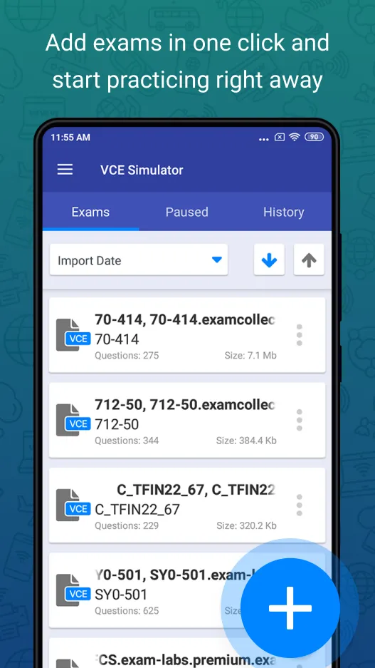 VCE Simulator | Indus Appstore | Screenshot