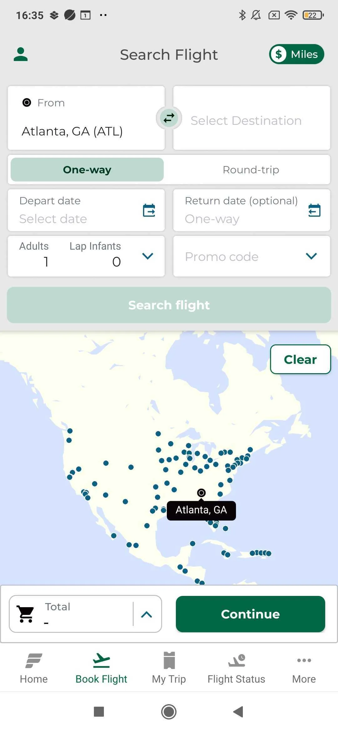 Frontier Airlines | Indus Appstore | Screenshot