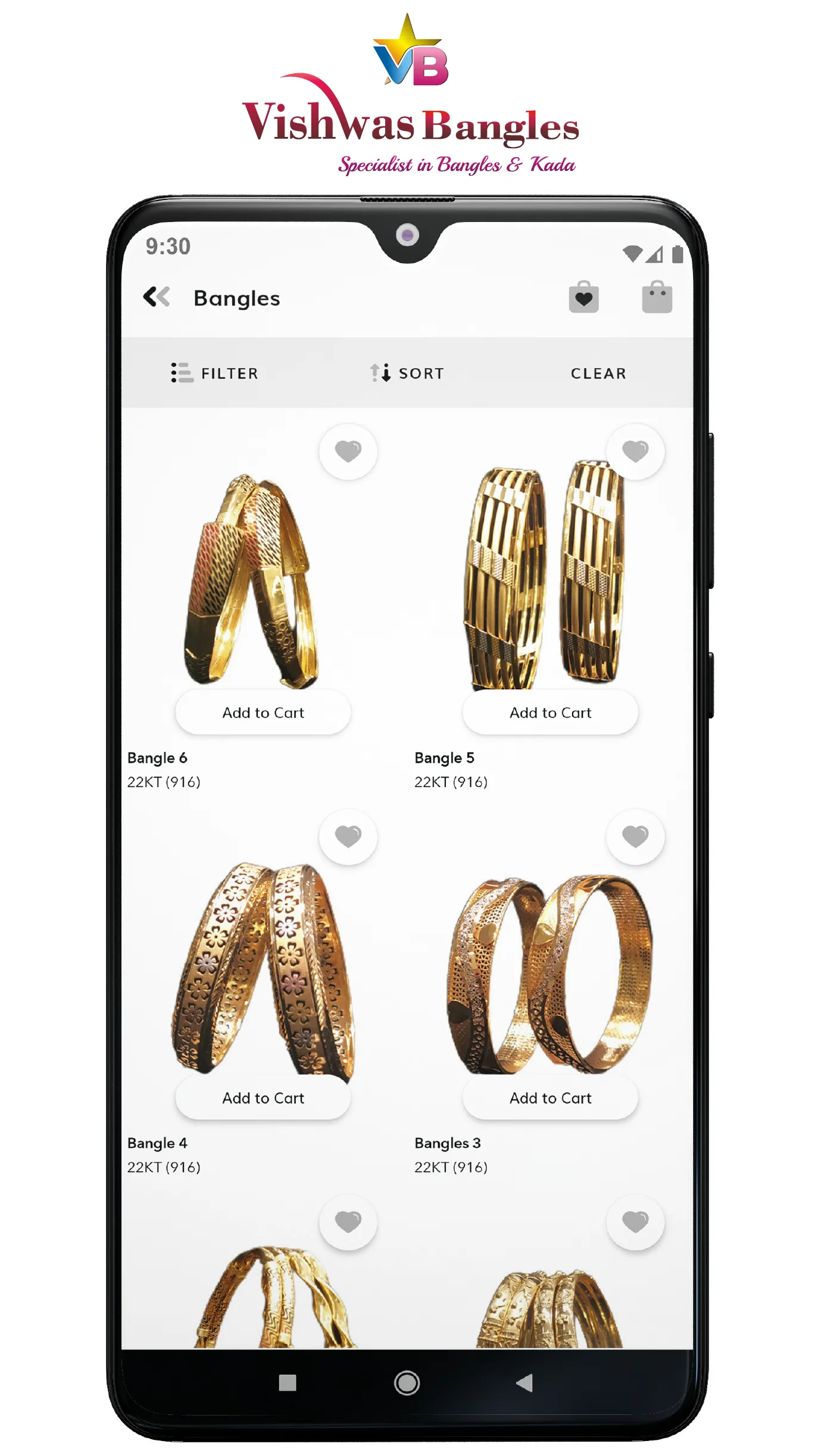 Vishwas Bangles | Indus Appstore | Screenshot