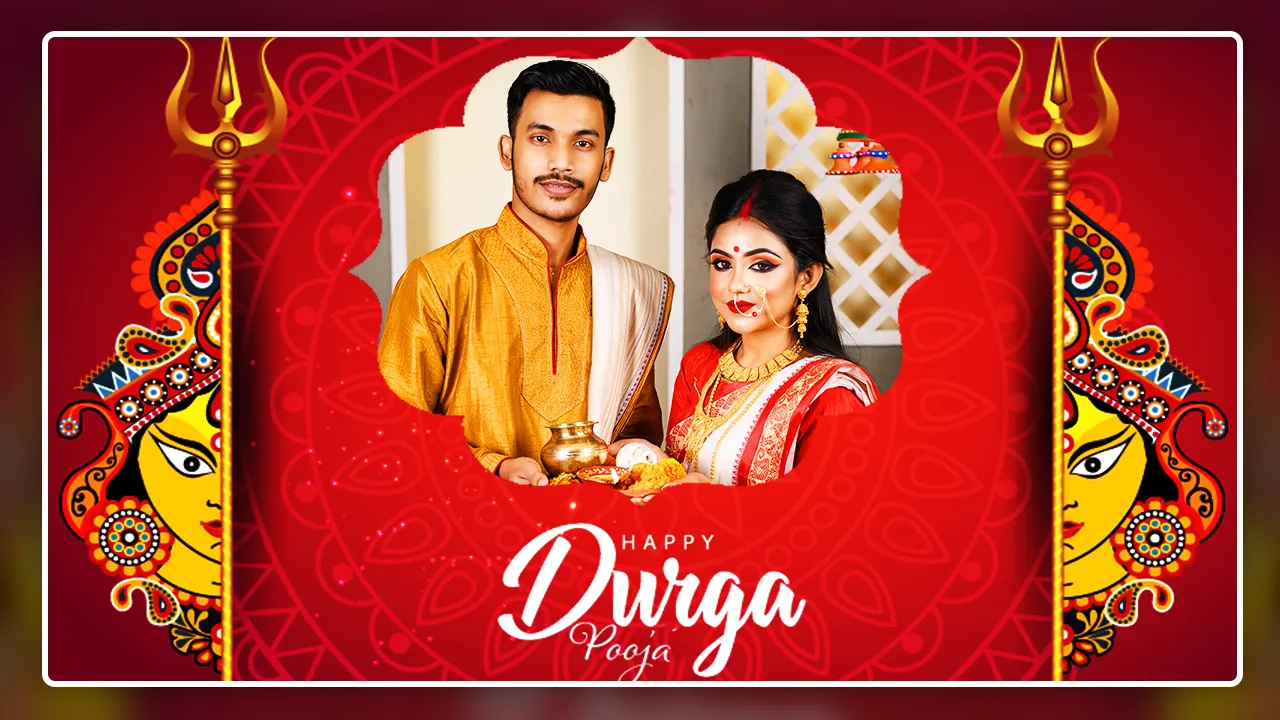 Durga Mata Photo Frames 2023 | Indus Appstore | Screenshot