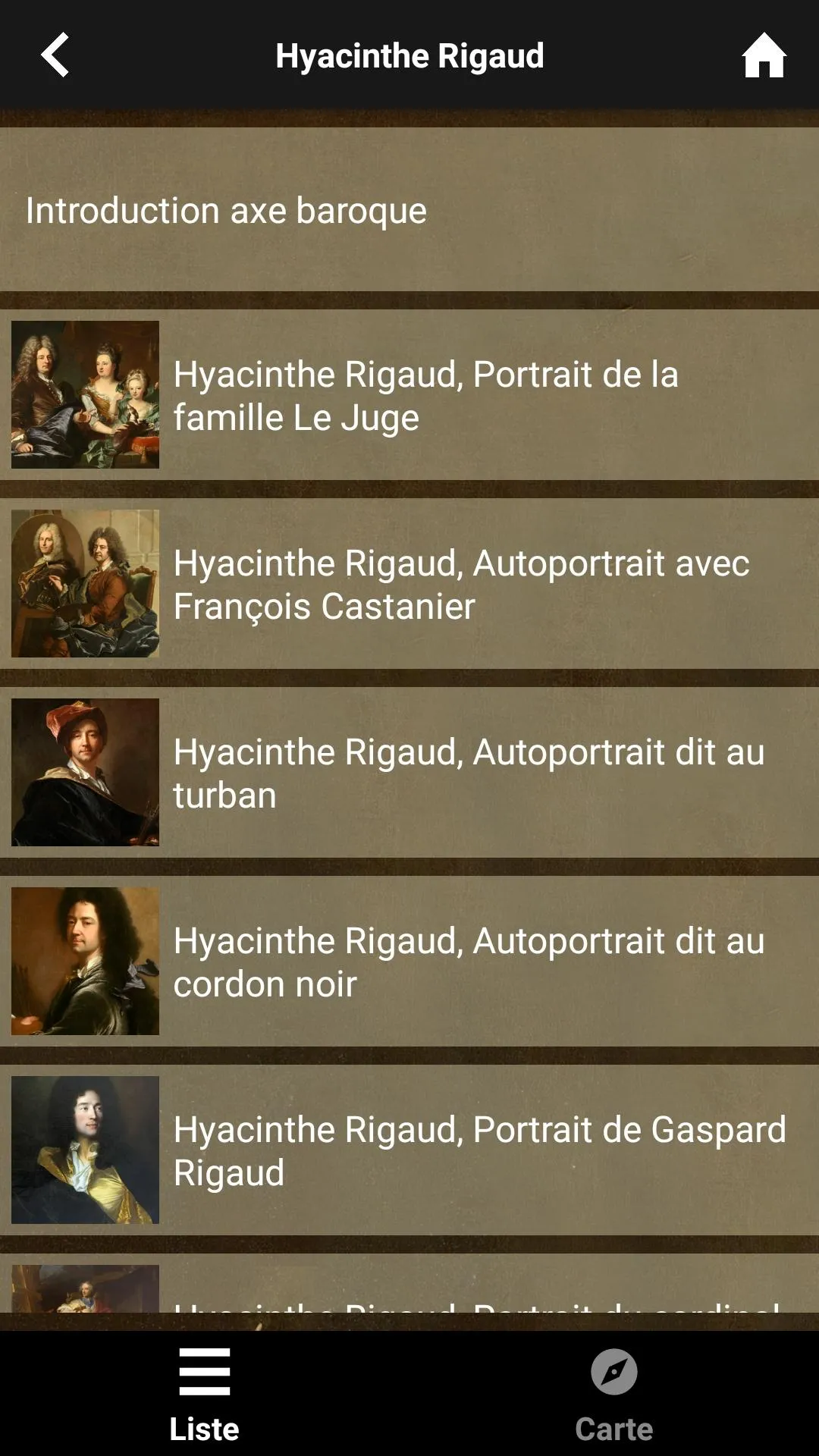 Musée Hyacinthe Rigaud | Indus Appstore | Screenshot