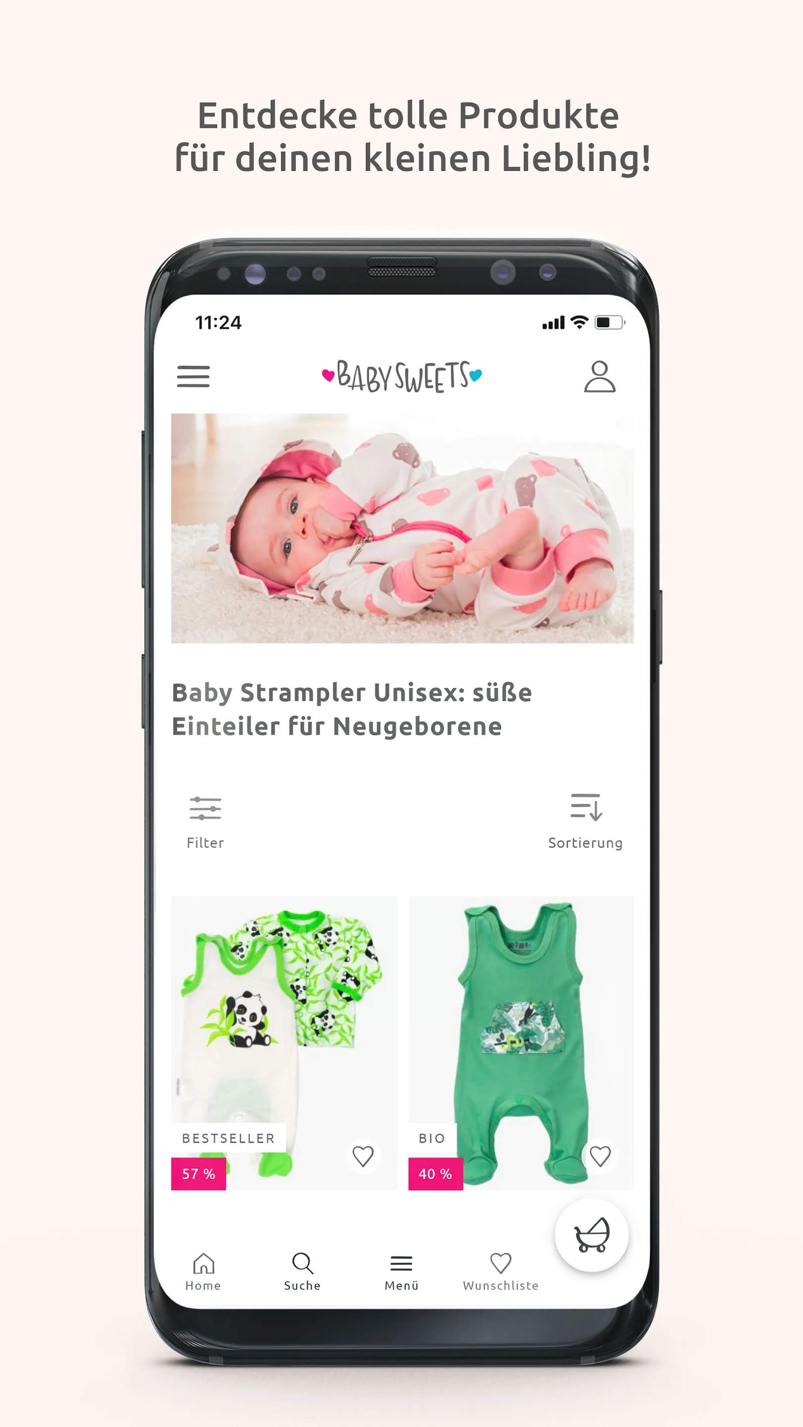 Baby Sweets - süßer Baby Shop | Indus Appstore | Screenshot