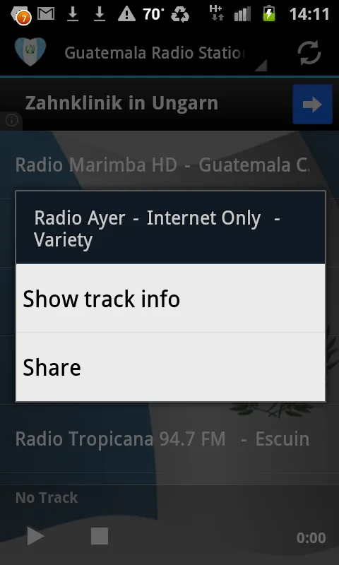 Guatemala Radio Music & News | Indus Appstore | Screenshot