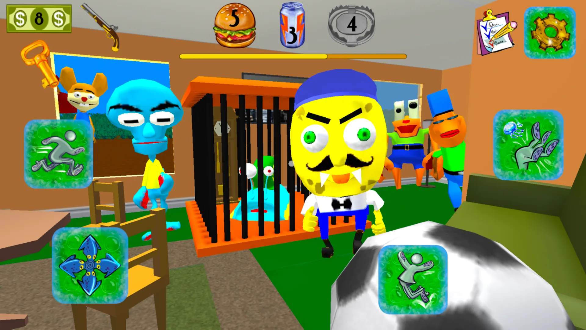 Sponge Neighbor Escape 3D | Indus Appstore | Screenshot