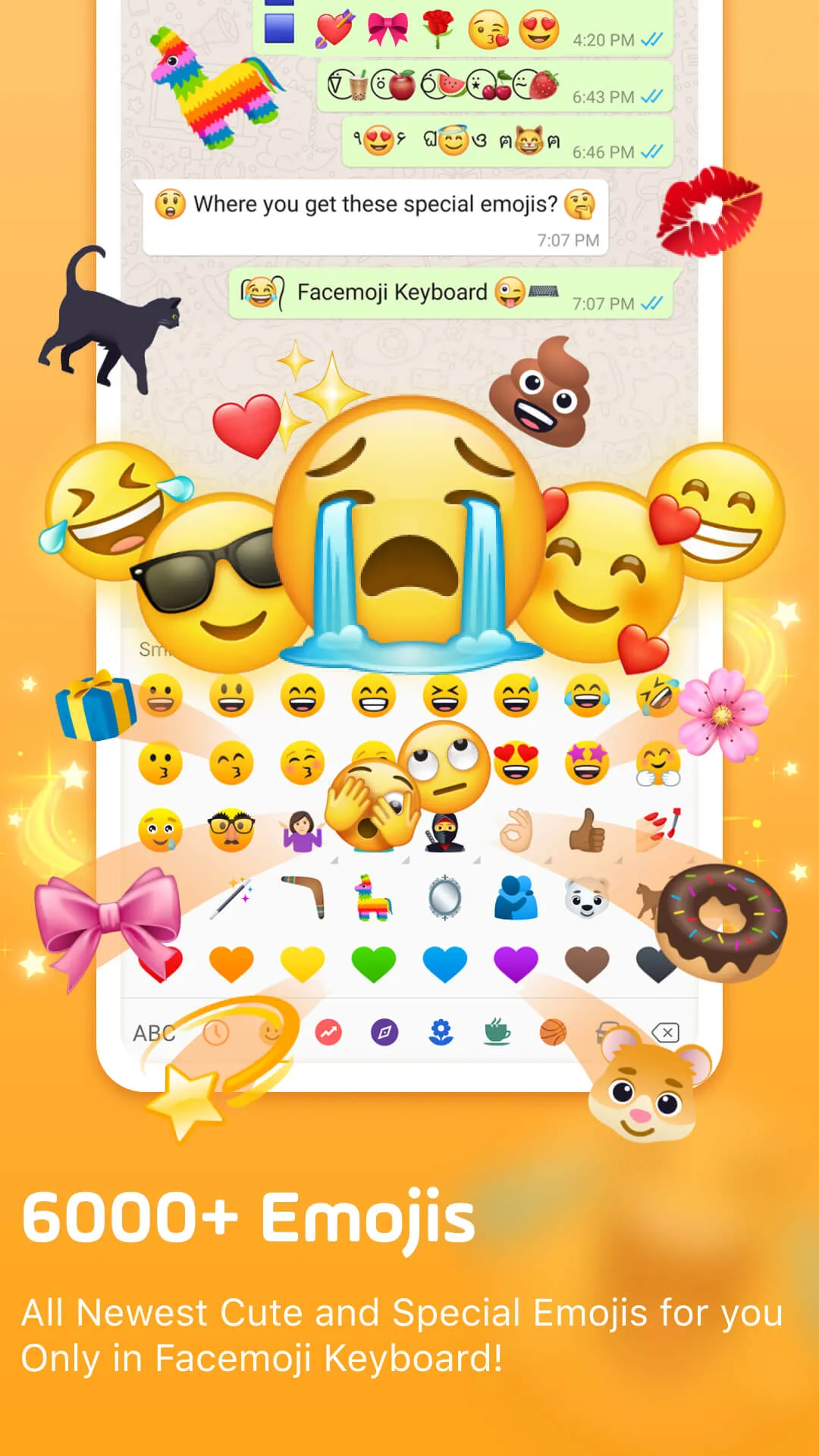 Facemoji AI Emoji Keyboard | Indus Appstore | Screenshot