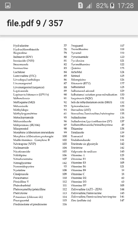 Livre Guide des Médicaments | Indus Appstore | Screenshot