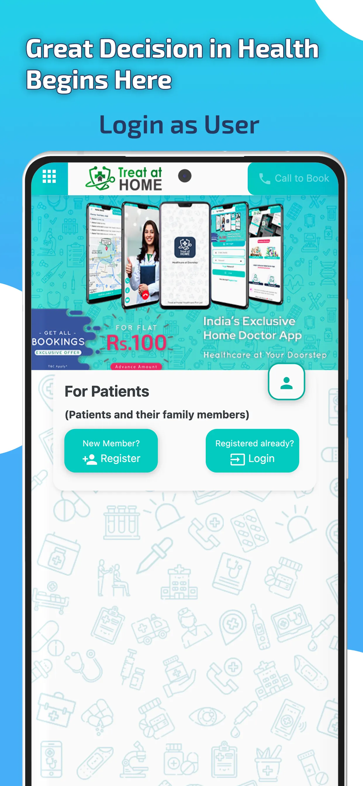 Treat at Home: Doctor OnDemand | Indus Appstore | Screenshot