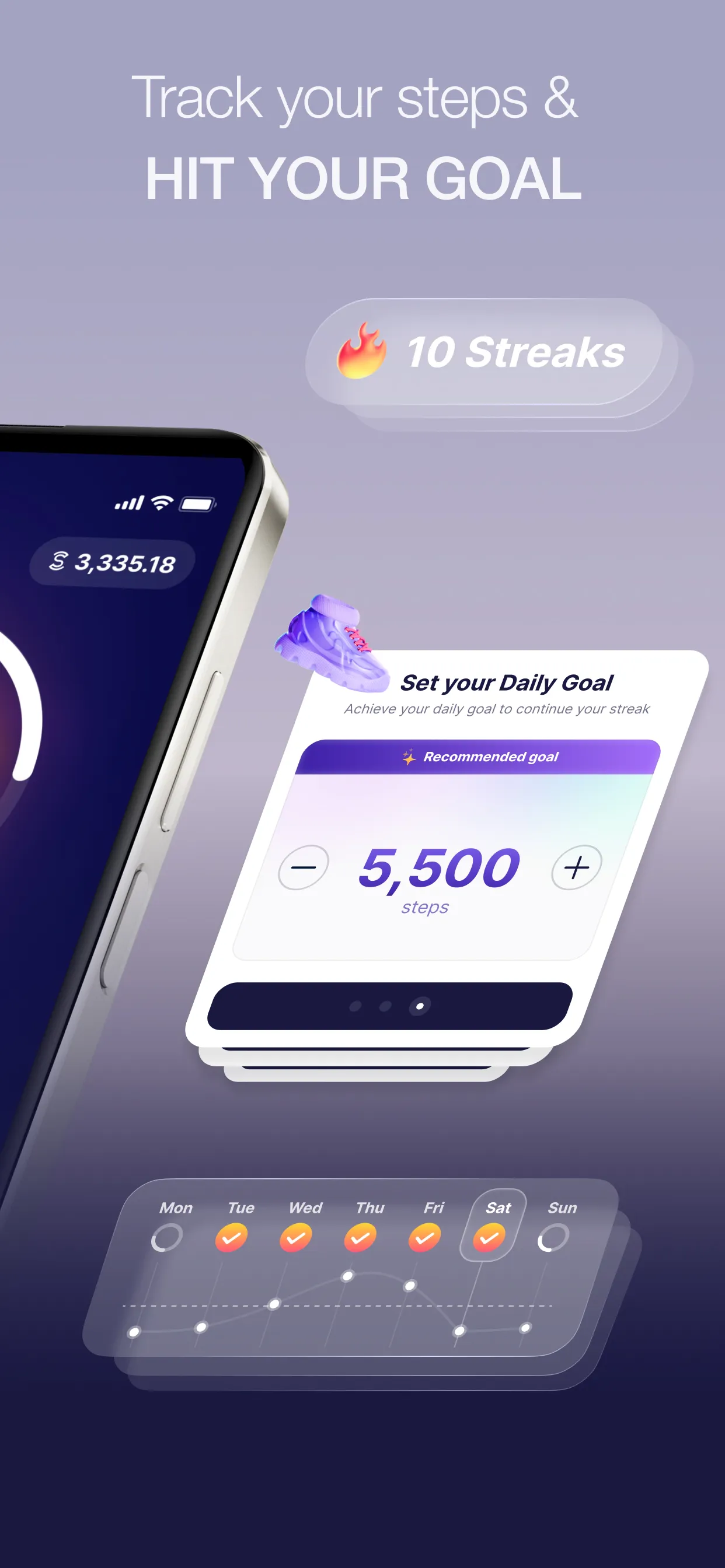 Sweatcoin・Walking Step Counter | Indus Appstore | Screenshot