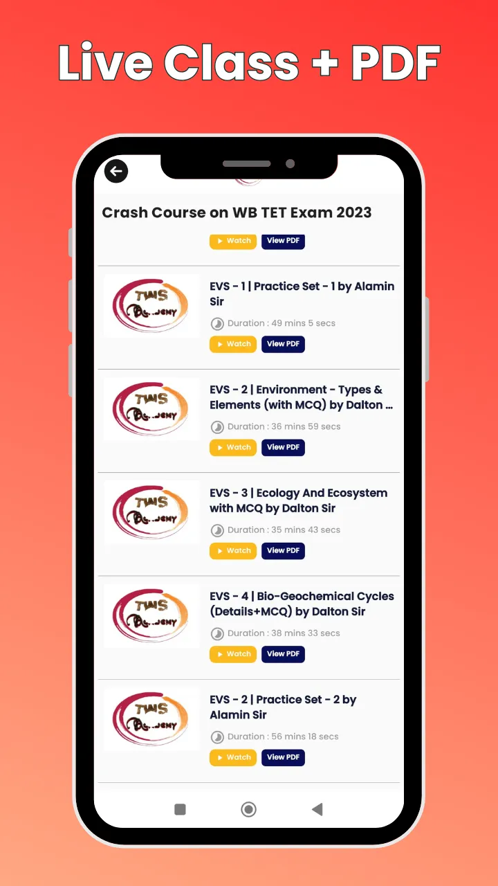 TWS Academy | Indus Appstore | Screenshot
