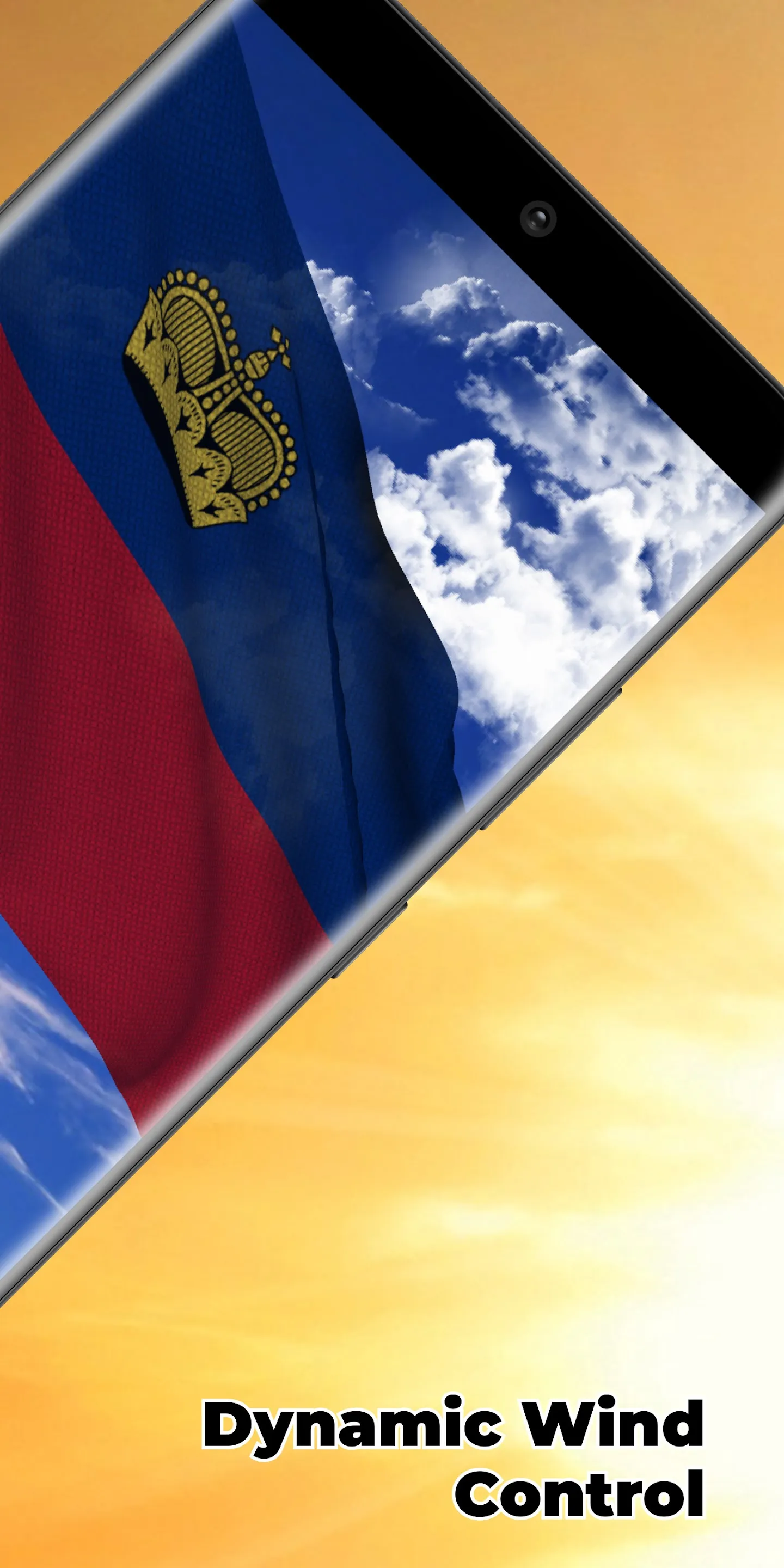 Liechtenstein Flag Live Wall | Indus Appstore | Screenshot