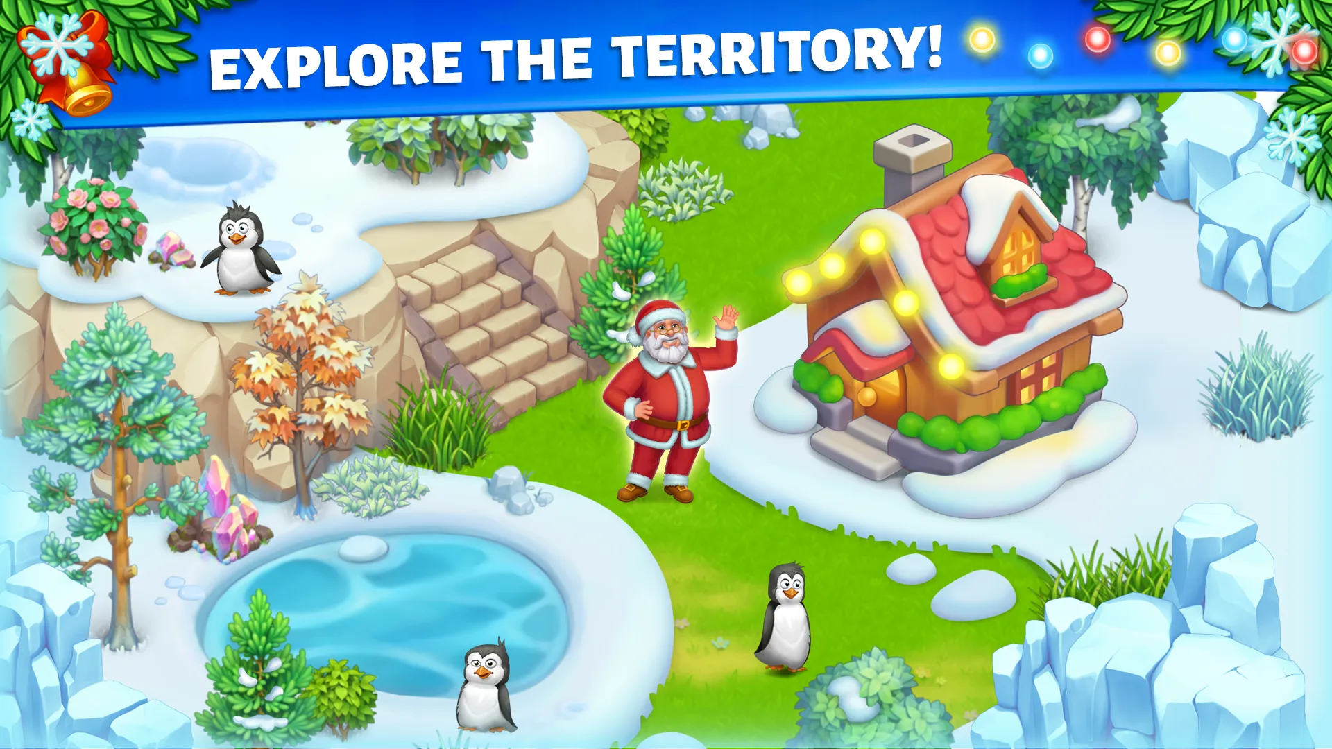 Snow Farm - Santa Family story | Indus Appstore | Screenshot