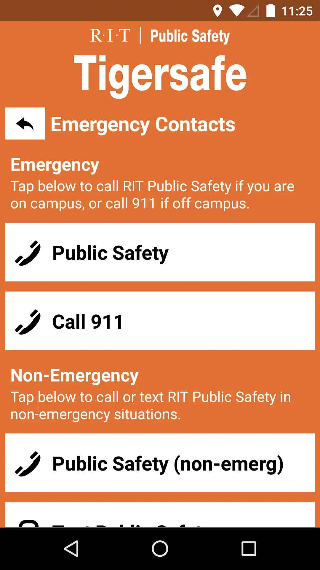 Tigersafe - RIT | Indus Appstore | Screenshot