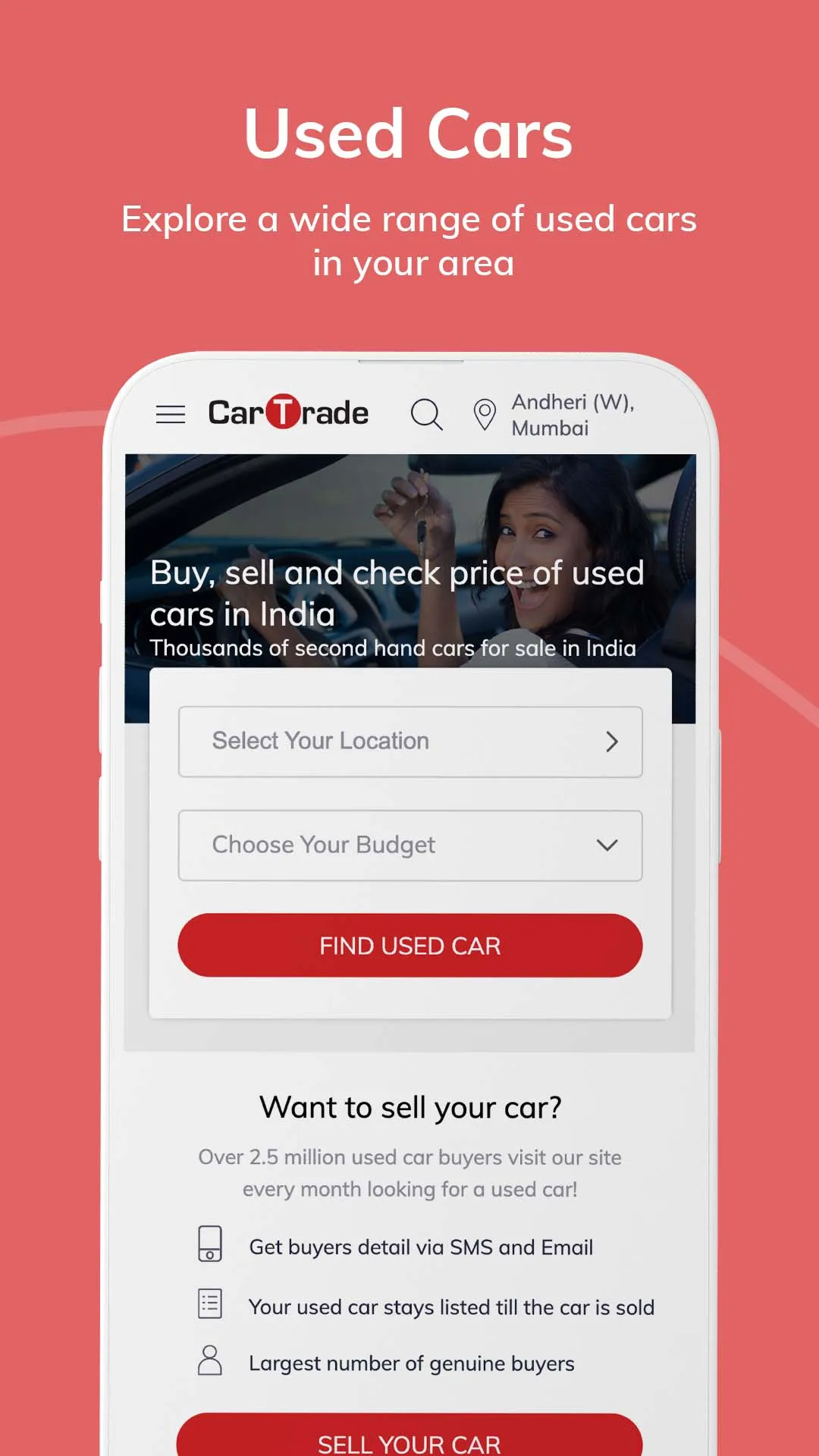 CarTrade - New Cars, Used Cars | Indus Appstore | Screenshot