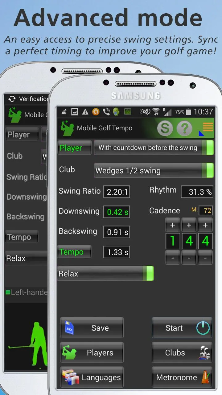 Mobile Golf Tempo Trial | Indus Appstore | Screenshot