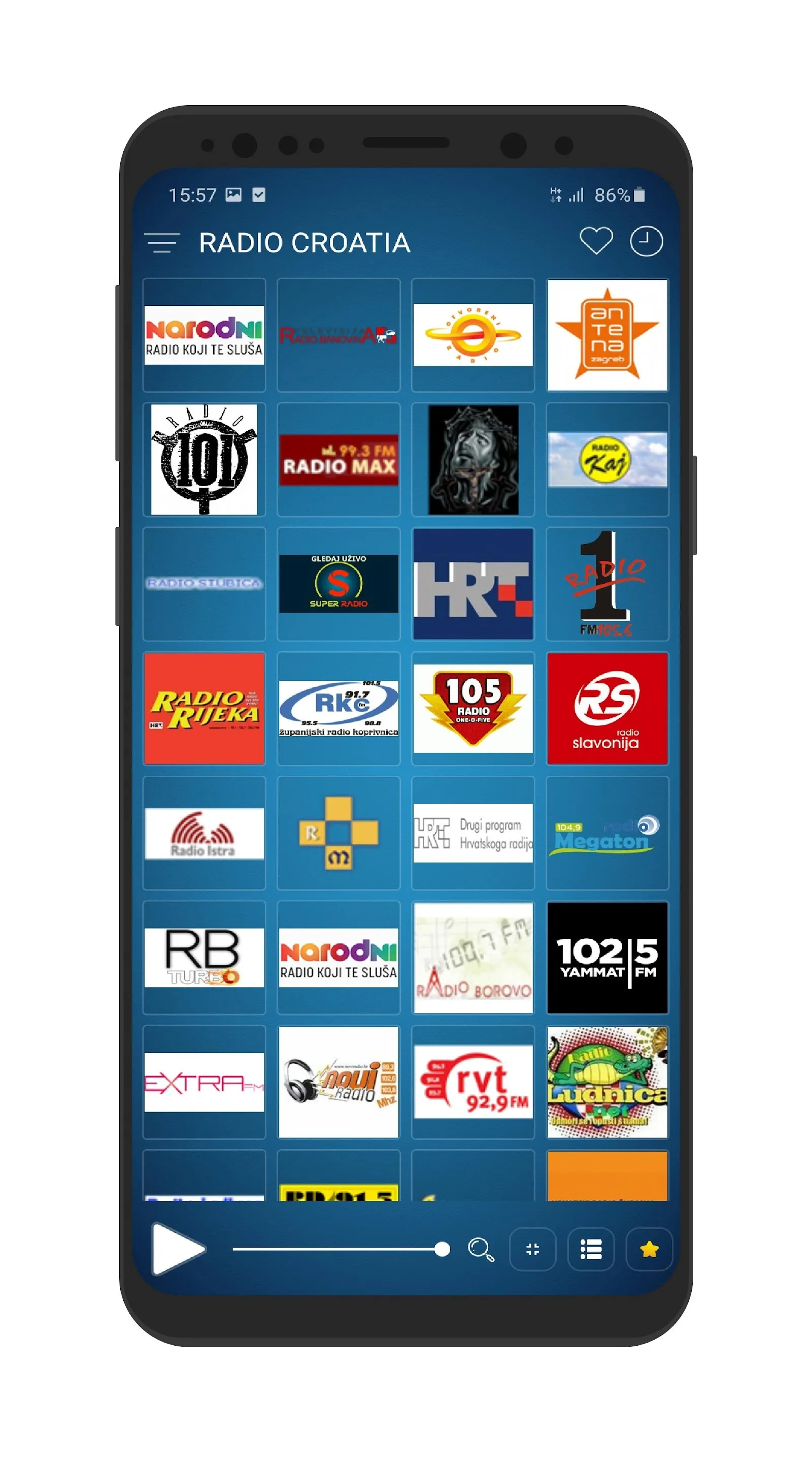 Croatia Radio: Online FM Radio | Indus Appstore | Screenshot