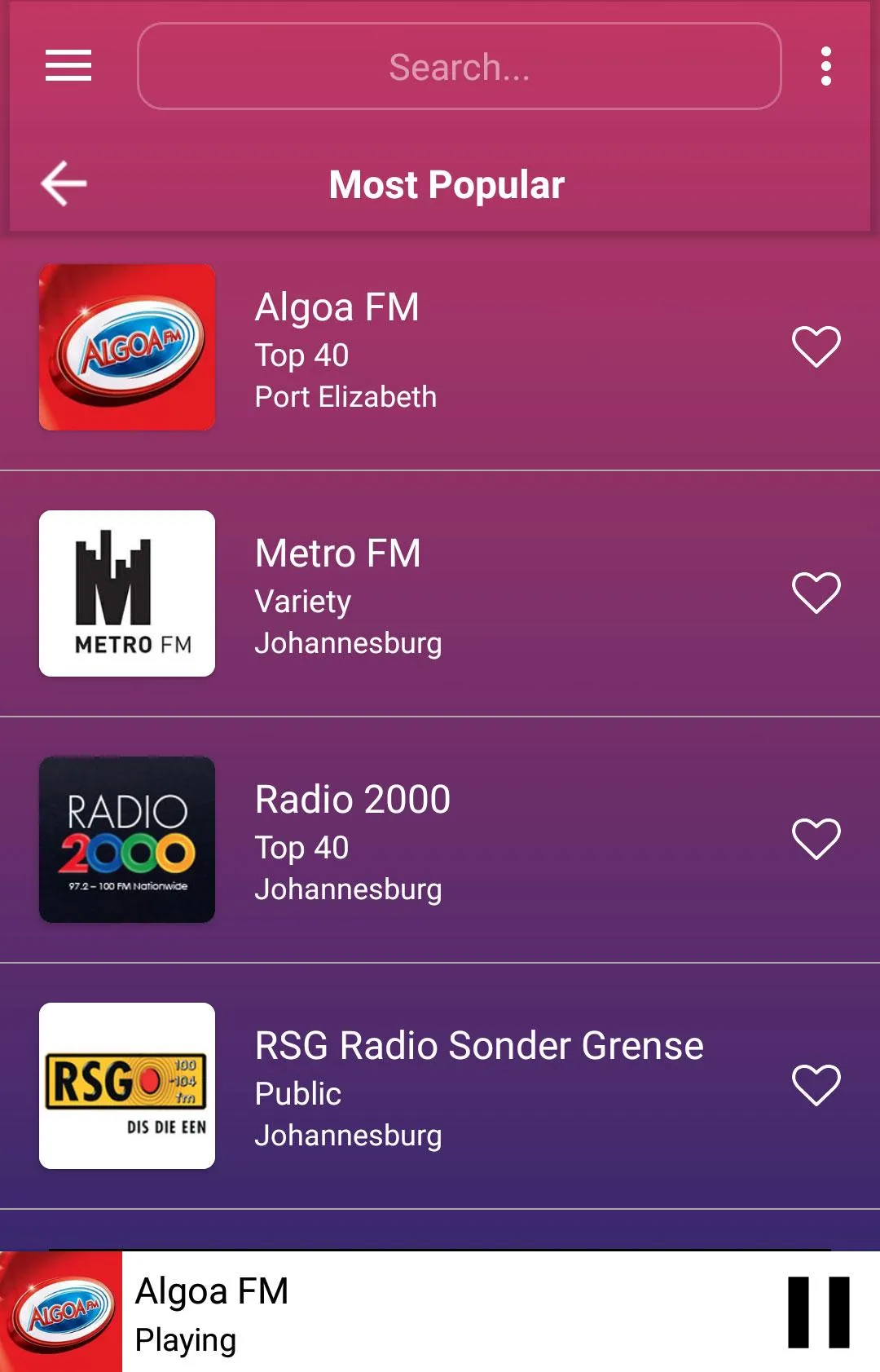 A2Z South Africa FM Radio | Indus Appstore | Screenshot