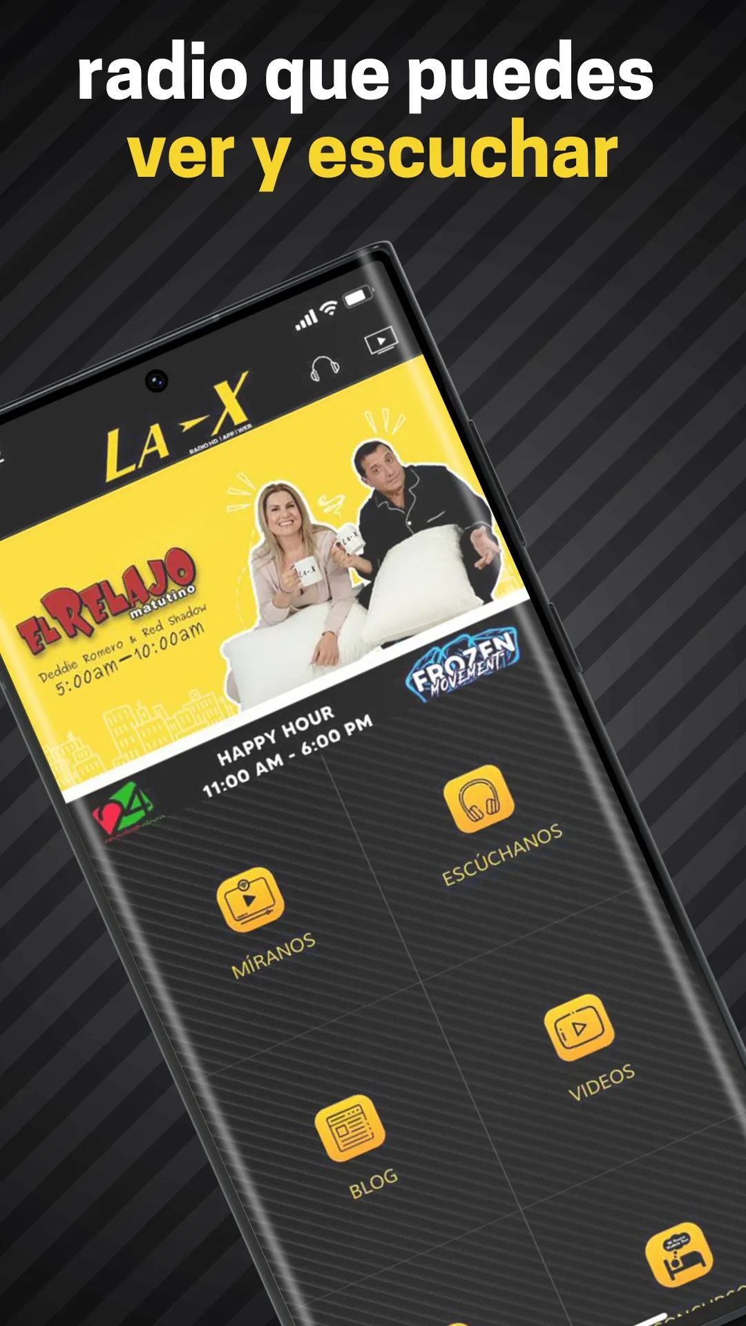 La X Radio Visual | Indus Appstore | Screenshot