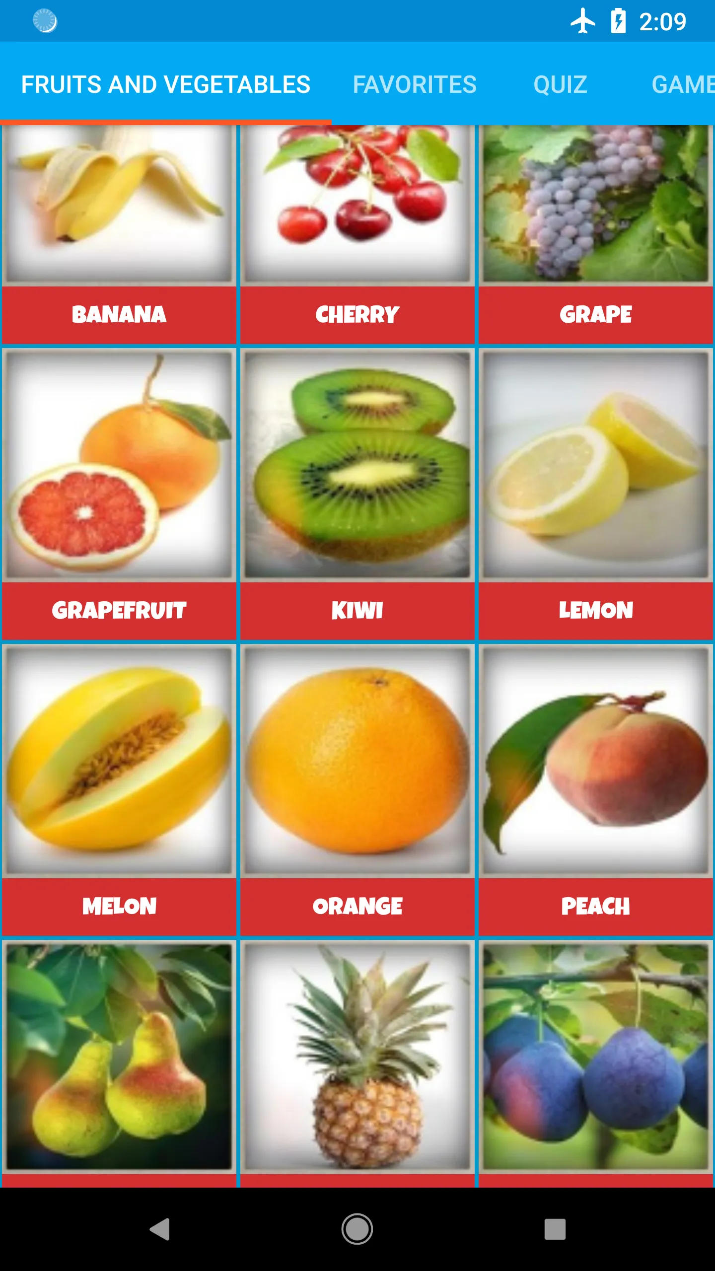 Fruits and Vegetables | Indus Appstore | Screenshot