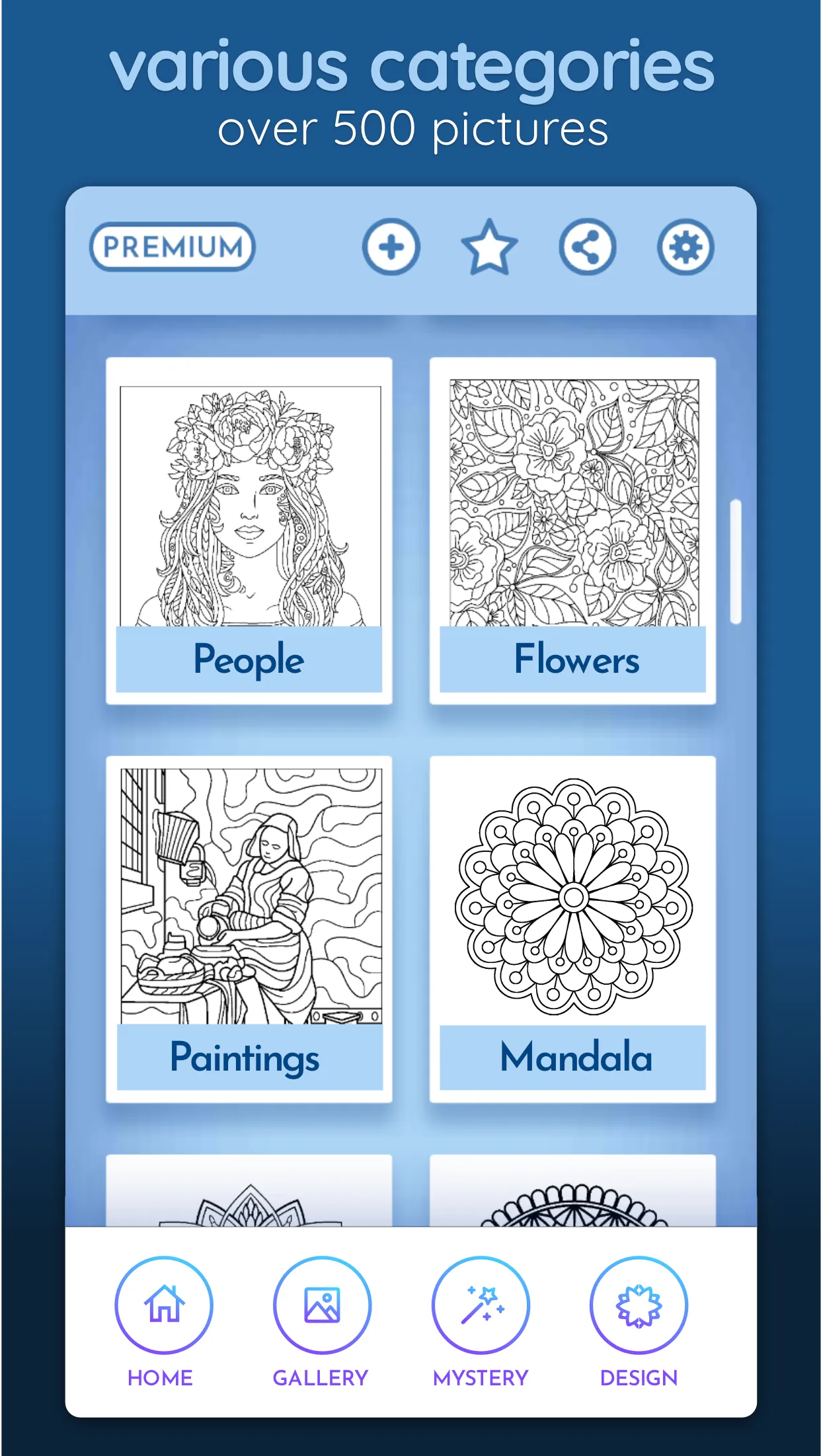 Coloring Book for Adults | Indus Appstore | Screenshot